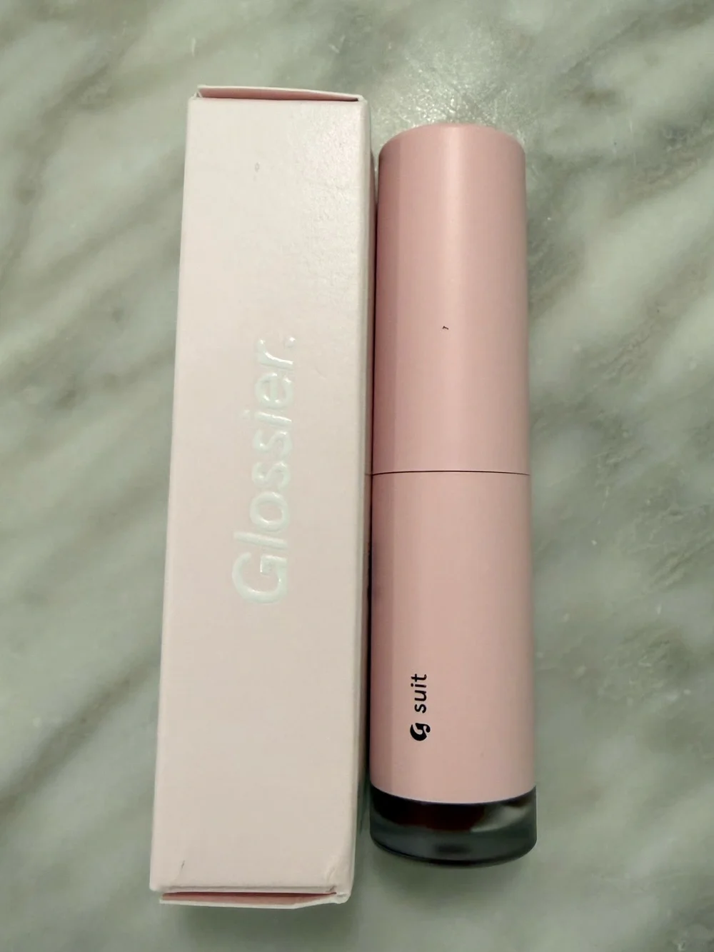 Glossier G Suit Soft Touch Lip Creme in color “Drive” Vegan NEW NIB
